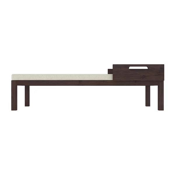Aldus 长方形带托盘凳 - 122cm