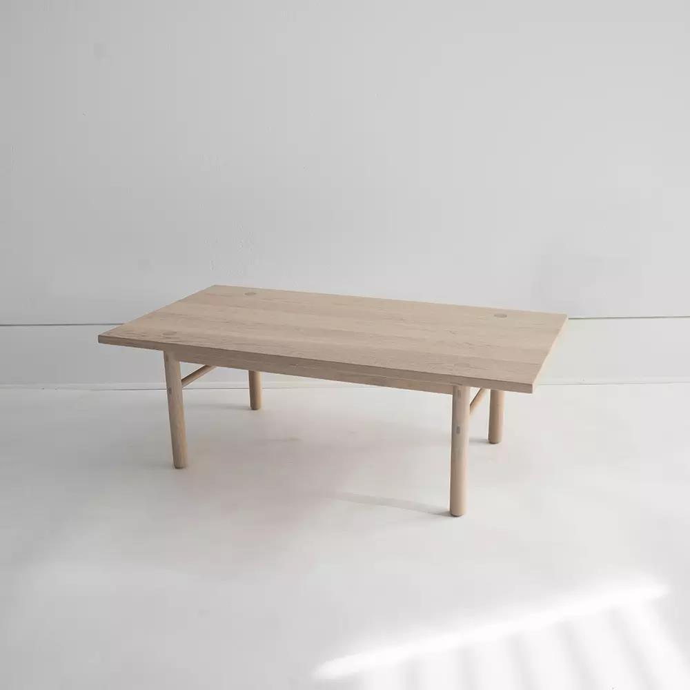 Yuba 白橡木咖啡桌/茶几 - 107cm