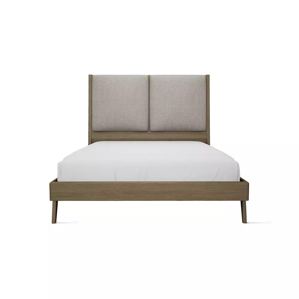 Napa 布软包实木床 - 1.5m